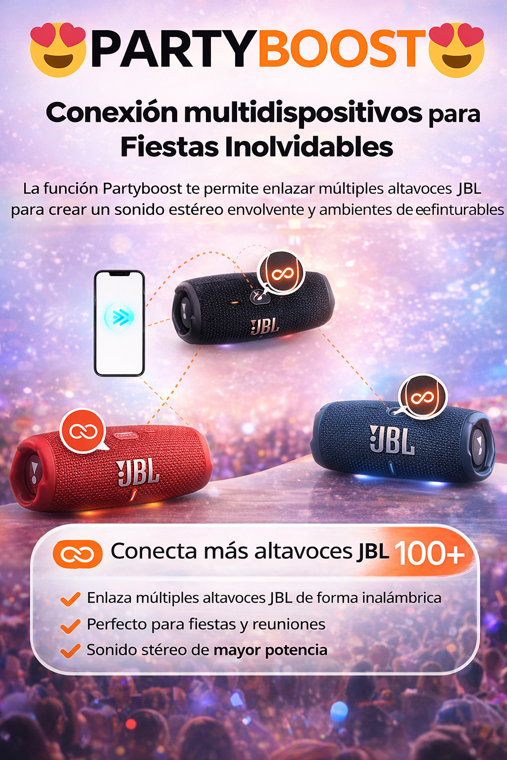 JBL Charge 5 Original 🔊 Sonido Potente + Resistente al Agua IPX7 💧 Envío Gratis 🚚