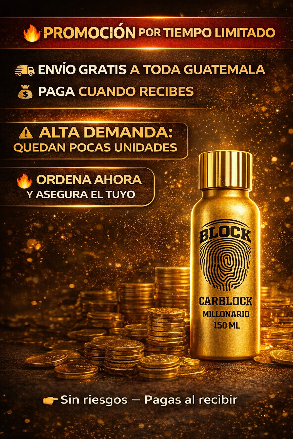 Haz que tu carro huela a lujo por meses con CarBlock Premium Importado
