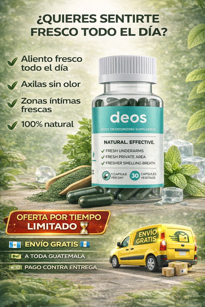DEOS™ | Frescura y Bienestar desde el Interior