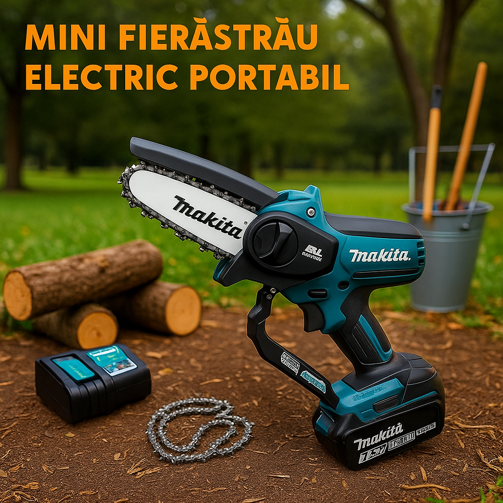 Mini Fierăstrău Electric Portabil 48V 🔋⚡ – Putere Maximă în Mâna Ta