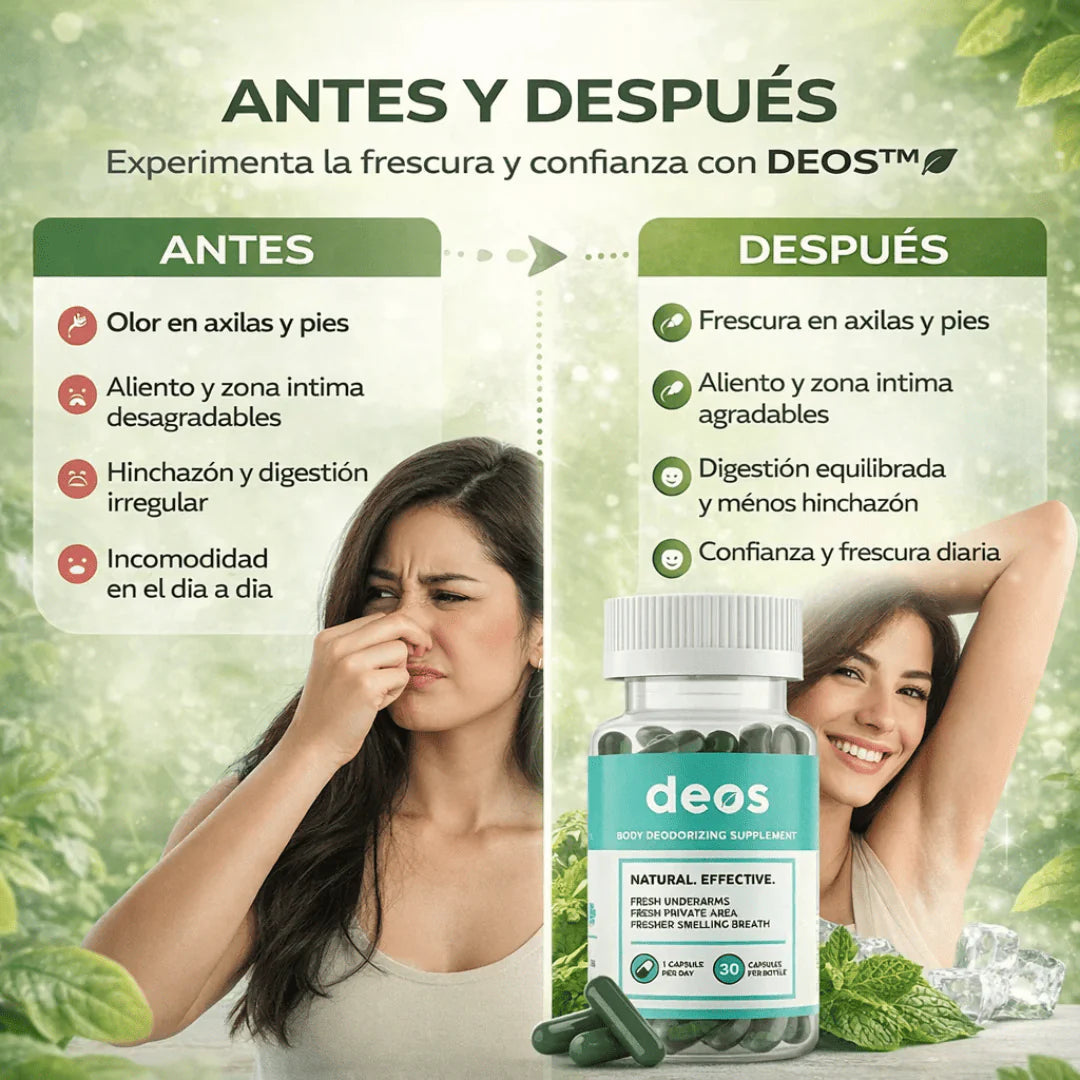 DEOS™ | Frescura y Bienestar desde el Interior