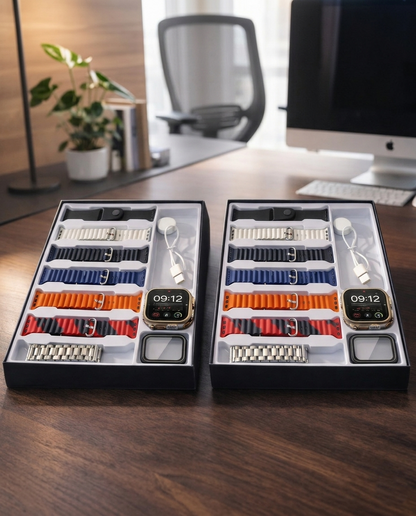Ultra Watch Pro Series™ | Tecnología Premium en tu Muñeca + 7 Correas Intercambiables gratis + Kit Premium